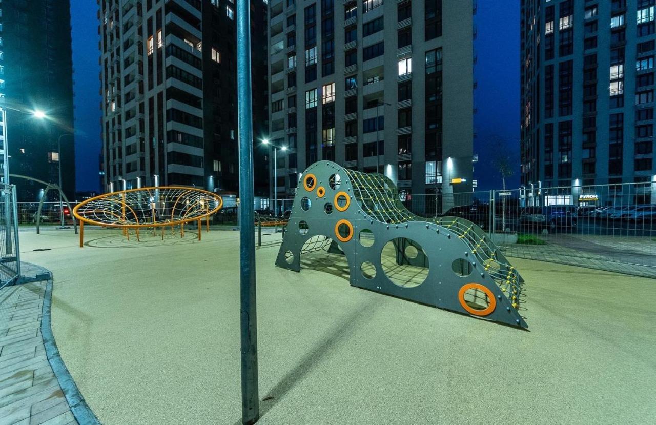 Новая Квартира С Авторским Ремонтом В Жк Seven Днепровская Набережная Kiev Esterno foto